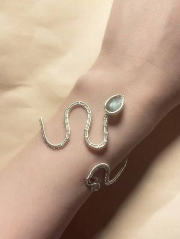 Shaman Snake Bracelet-100% handmade - 图片 2